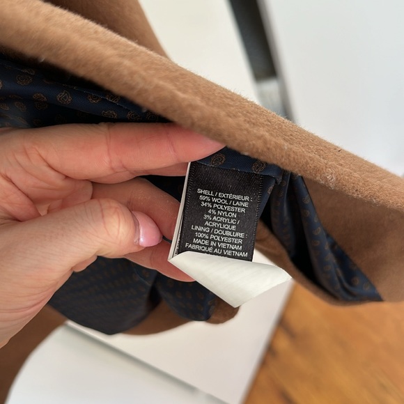 Rw & co classic wool coat with tailored collar - Picture 5 of 7